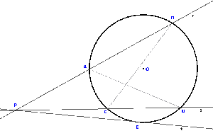 teoremi delle secanti e della tangente